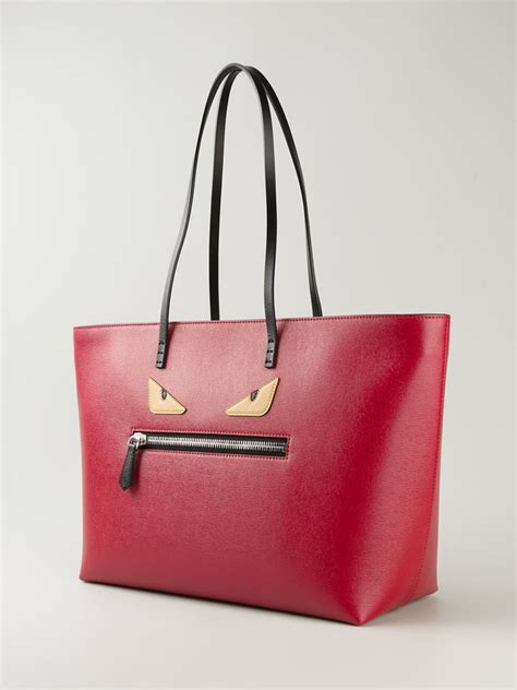 fendi duffle bag red